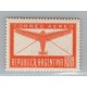 ARGENTINA 1942 GJ 857 ESTAMPILLA NUEVA MINT CON VARIEDAD NO CATALOGADA PUNTO EN LA 